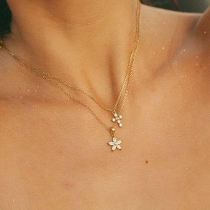 Collana Oceano con croce (Set)