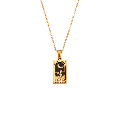 Collana Fortuna dorata (Set)