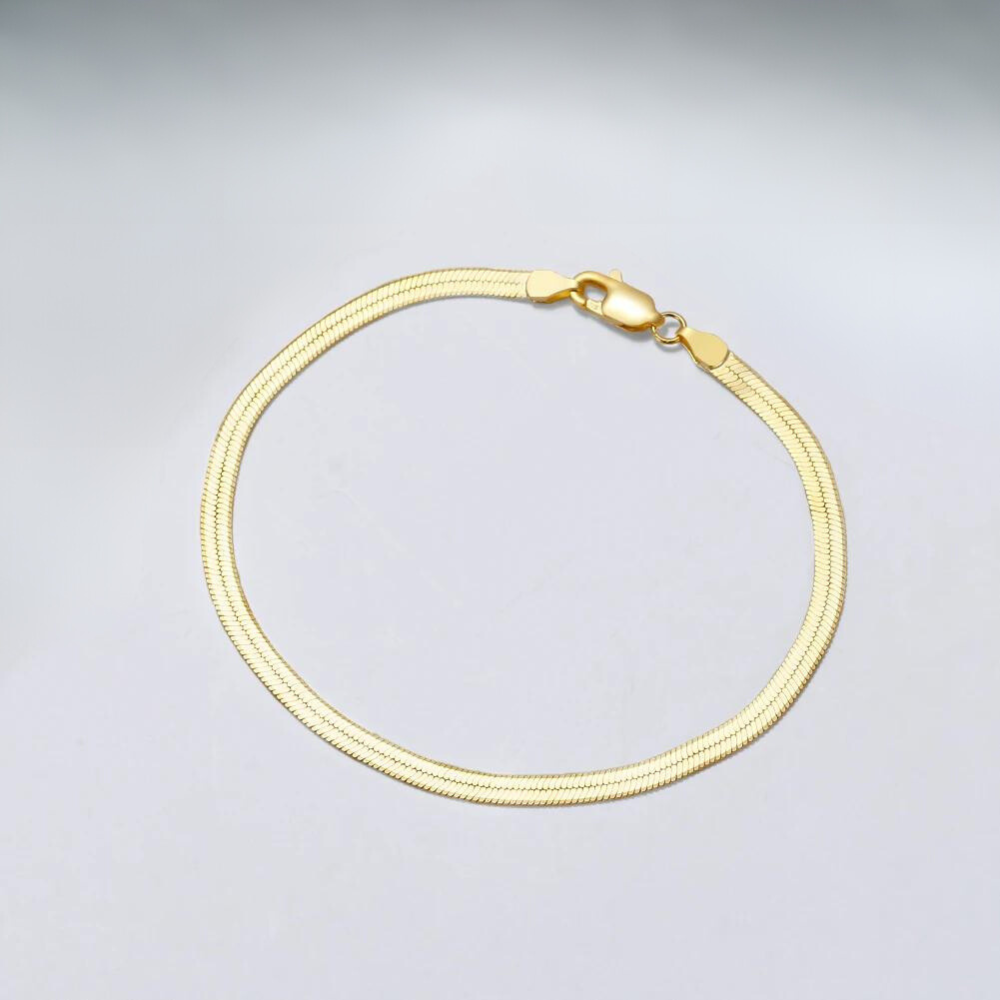 Bracciale a spina di pesce Angelica® in acciaio inossidabile (Set)