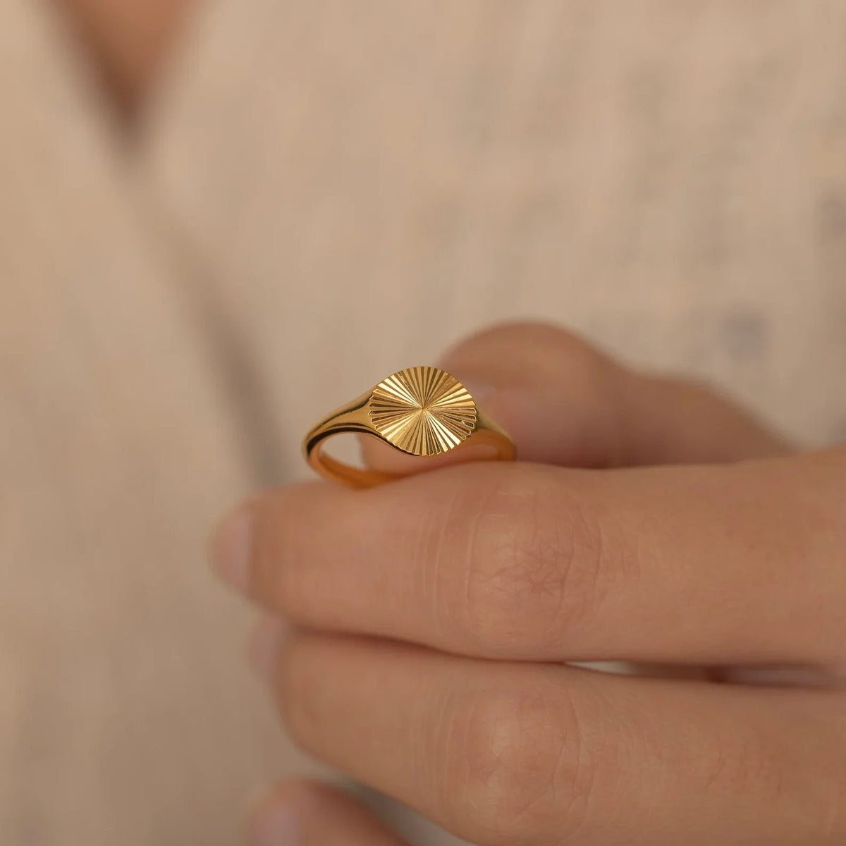 Anello Ellie® Raggi di sole nascente