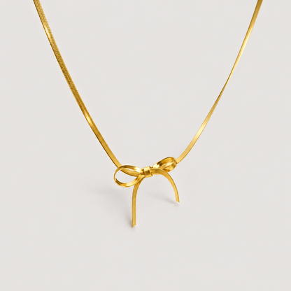 Collana Carol con fiocco (Set)
