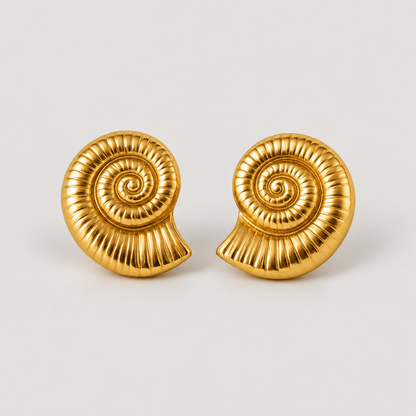 Orecchini maxi a conchiglia (Set)