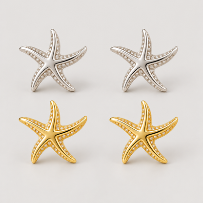 Orecchini mini Stella marina (Set)