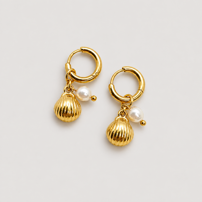 Cerchietti Tuffo con conchiglia (Set)