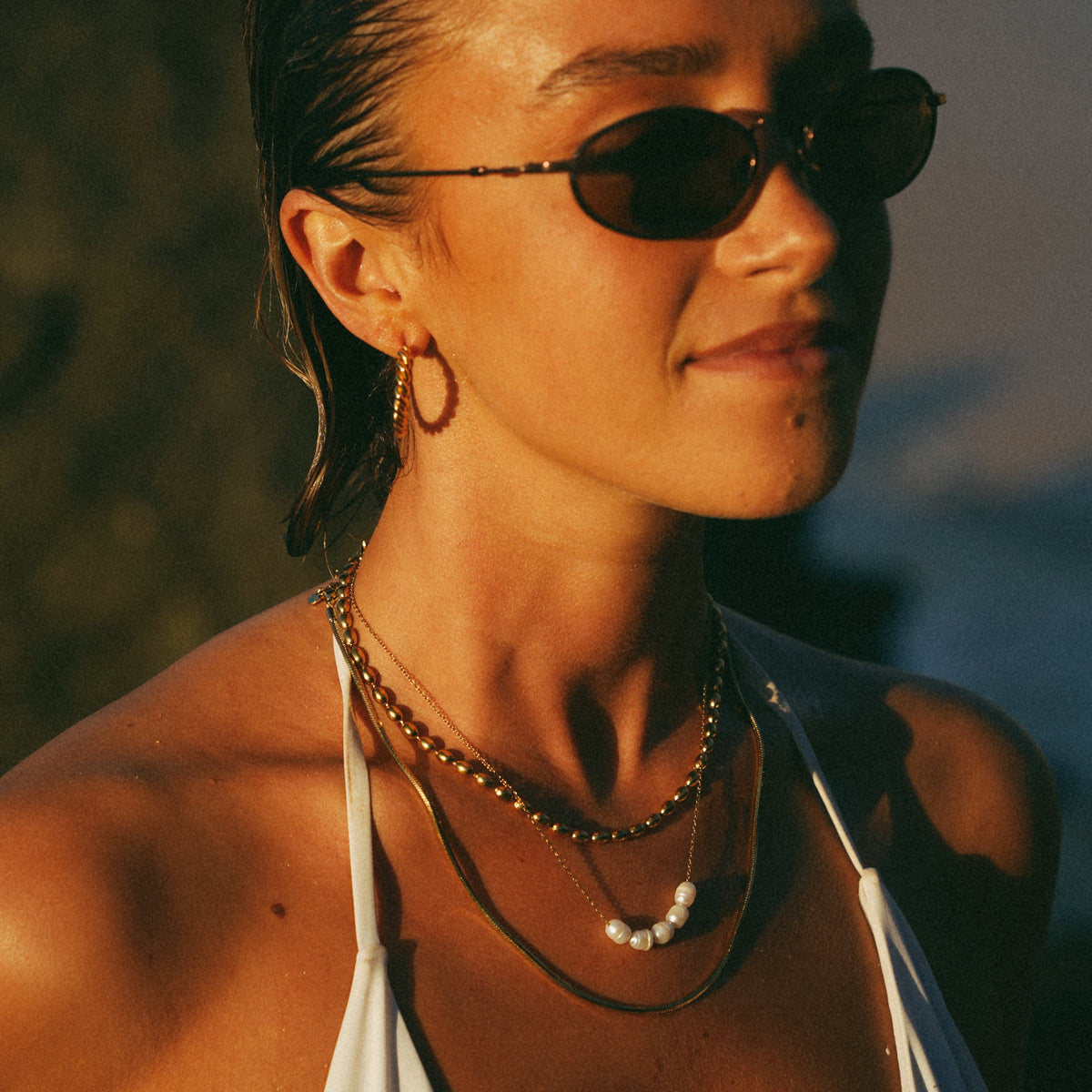 Collana Kona con perla