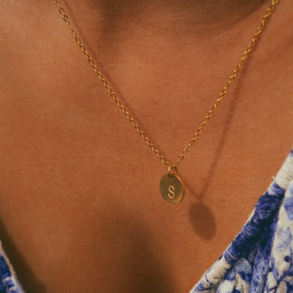 Collana Aura con iniziale (Set)