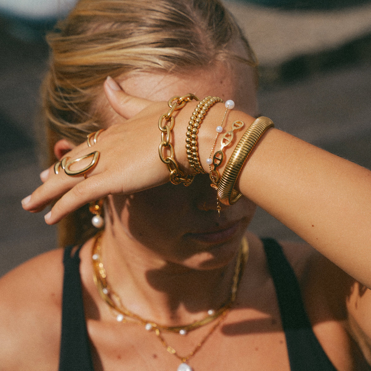 Bracciale rigido maxi Ibiza