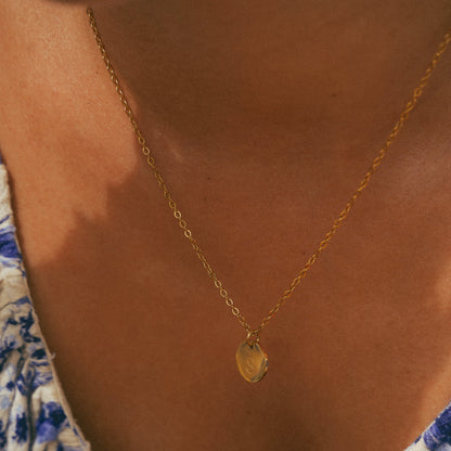 Collana Aura con iniziale