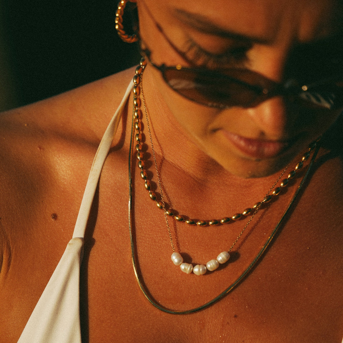 Collana Kona con perla