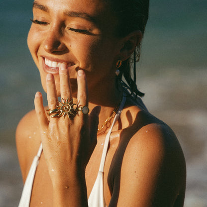 Anello Kai in madreperla (Set)