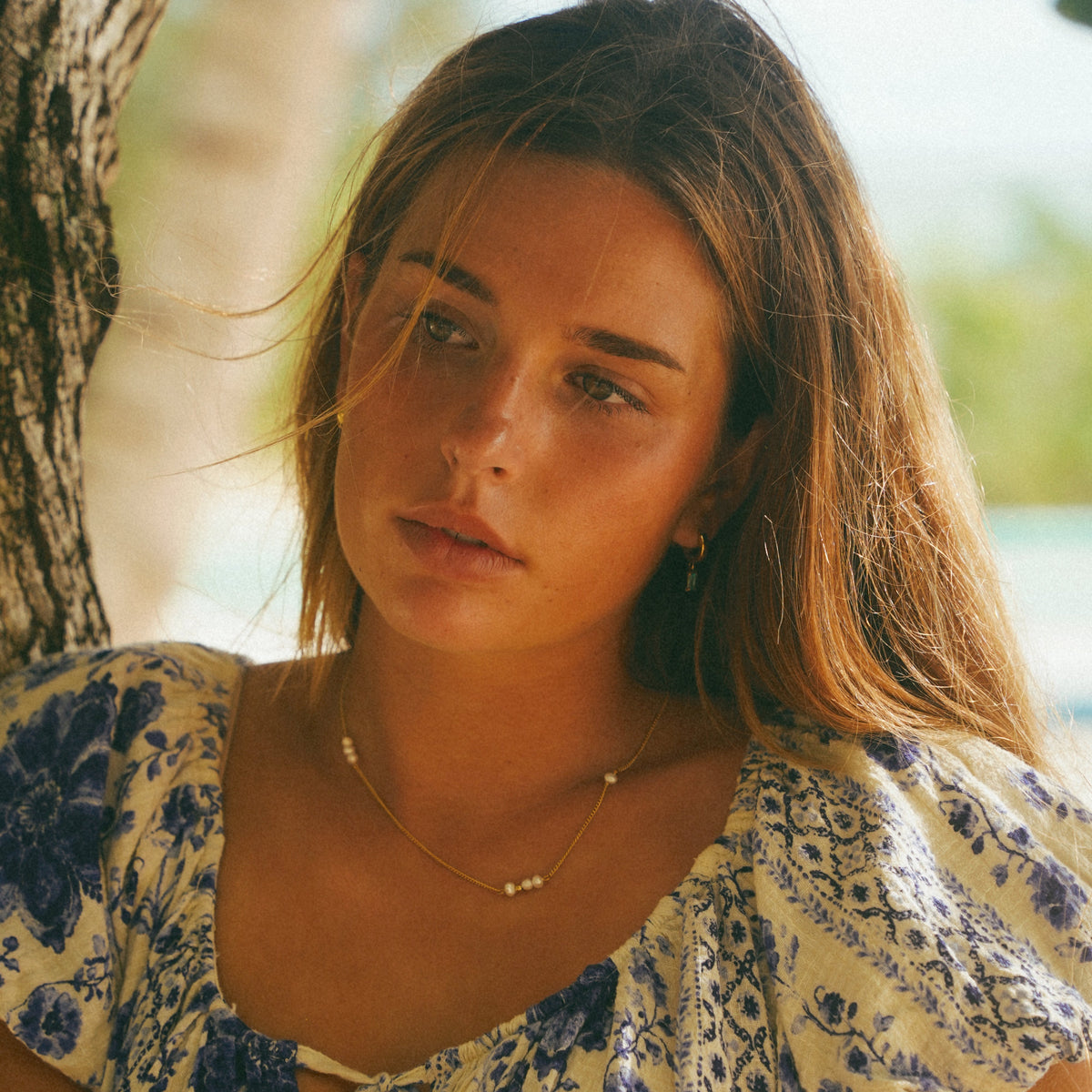 Collana Bondi con perla (Set)