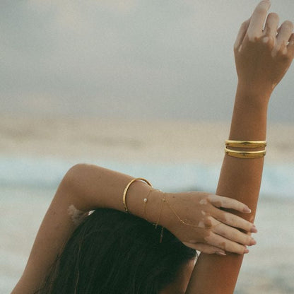 Bracciale rigido Fuga nell'oceano